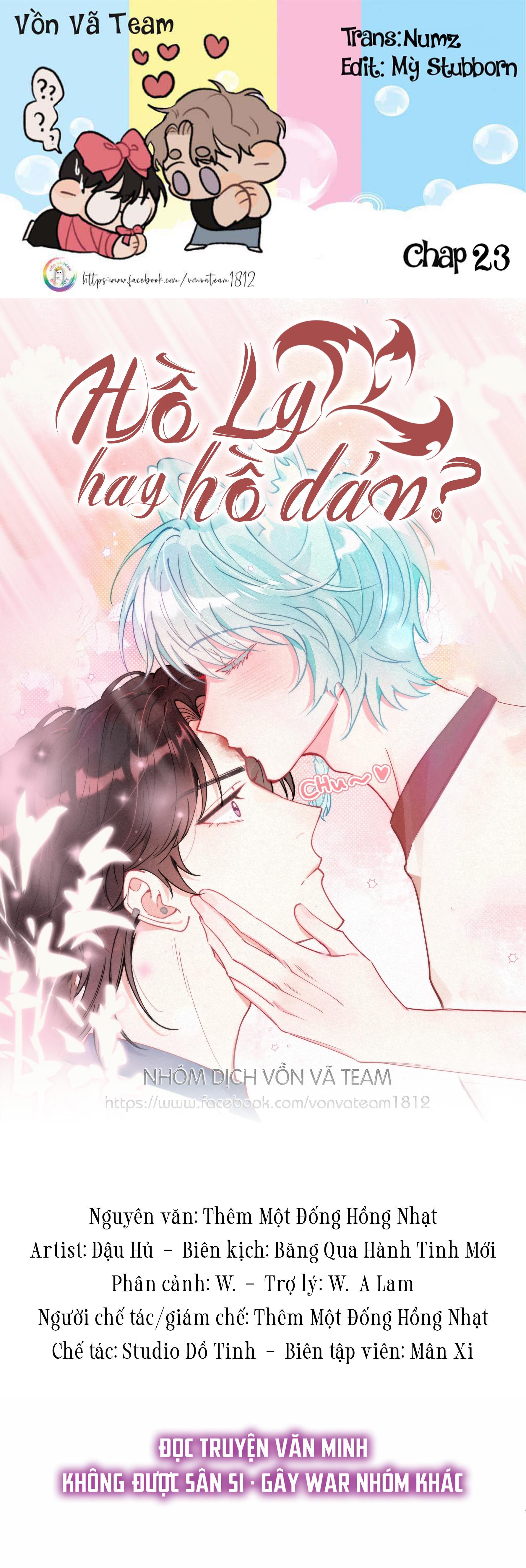 Hồ Ly Hay Là Chapter 23 - Trang 2