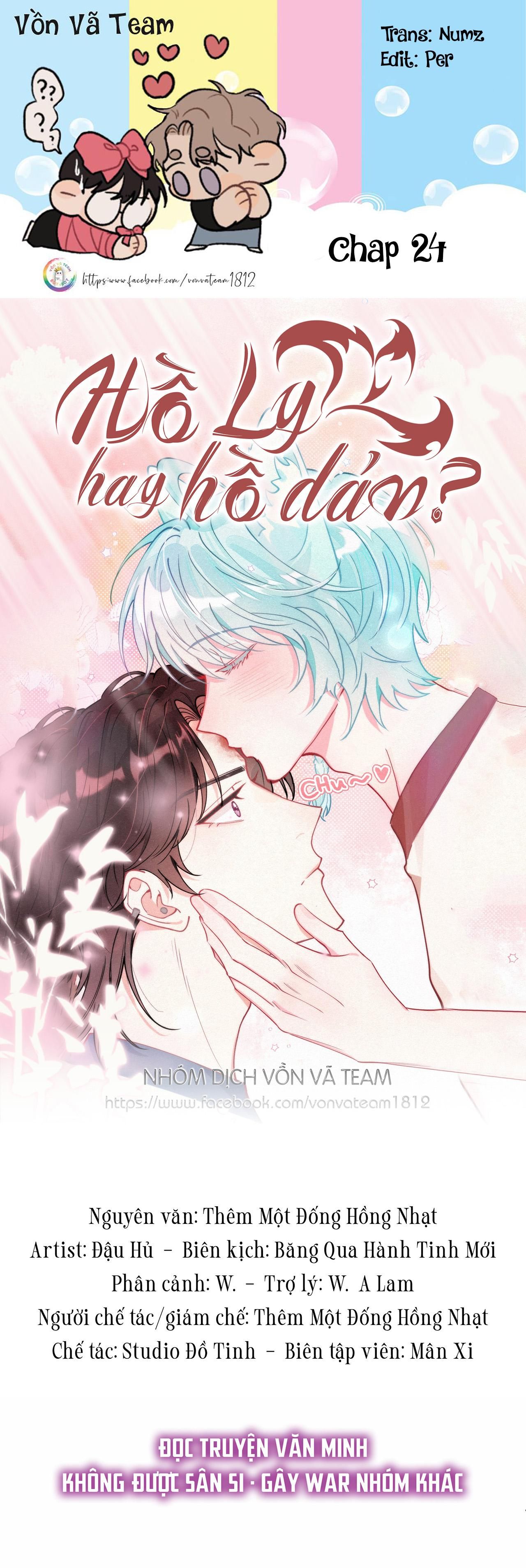 Hồ Ly Hay Là Chapter 24 - Trang 2