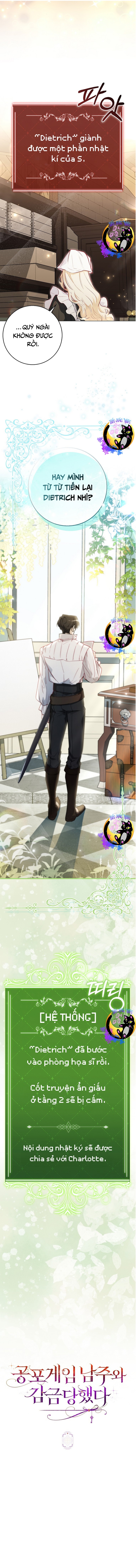 Bị Giam Cầm Với Nam Chính Trong Trò Chơi Kinh Dị Chapter 18 - Trang 2