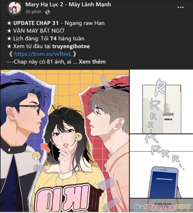 Vận May Không Ngờ Chapter 31.2 - Trang 2