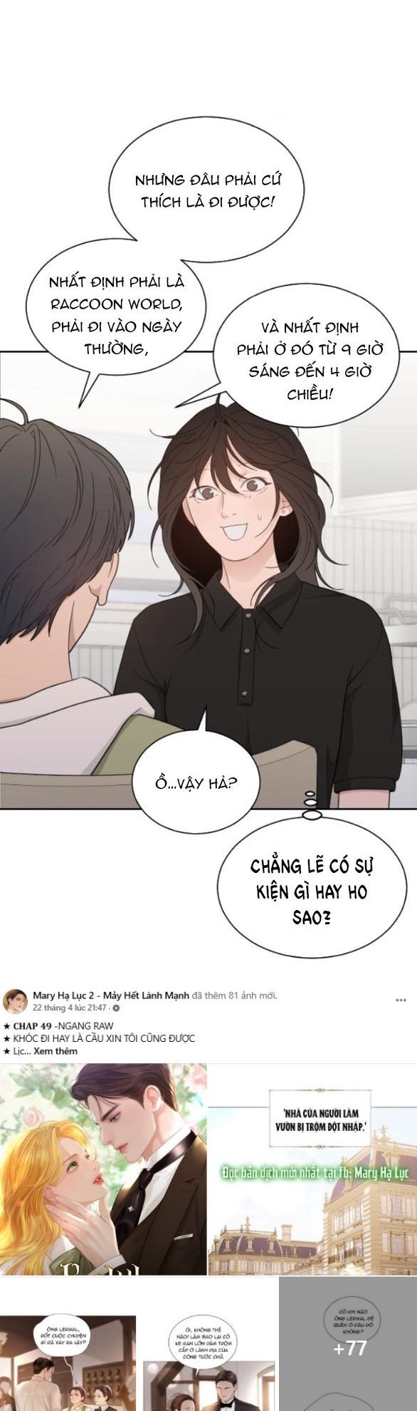 Vận May Không Ngờ Chapter 58.1 - Trang 2