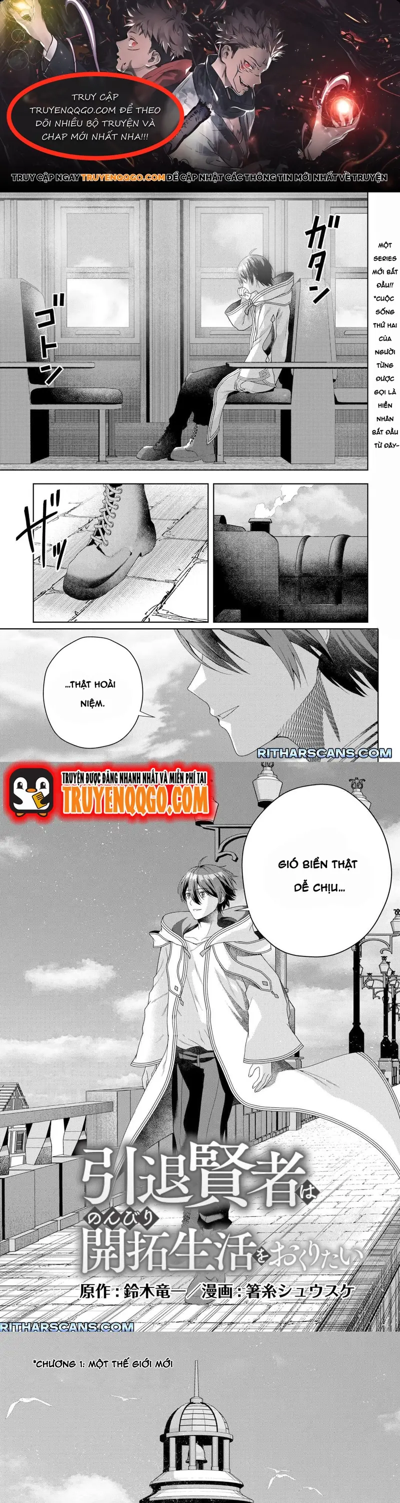 Intai Kenja Wa Nonbiri Kaitaku Seikatsu Wo Okurita Chapter 1 - Trang 2