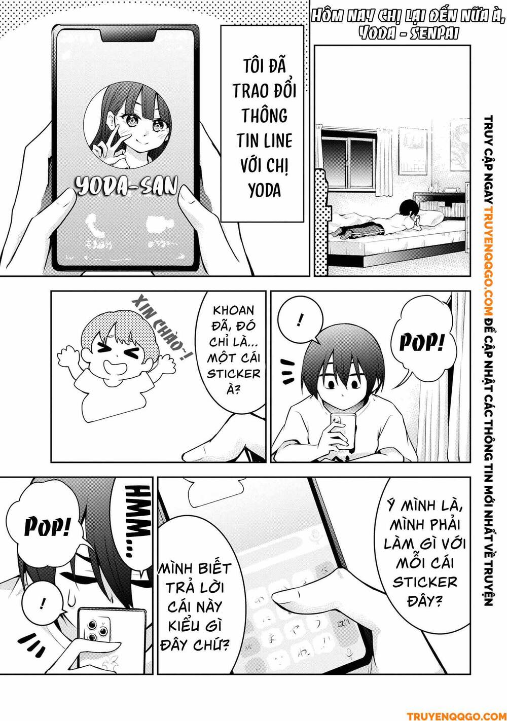 Hôm Nay Chị Lại Tới Nữa À, Yoda-Senpai? Chapter 30 - Trang 2