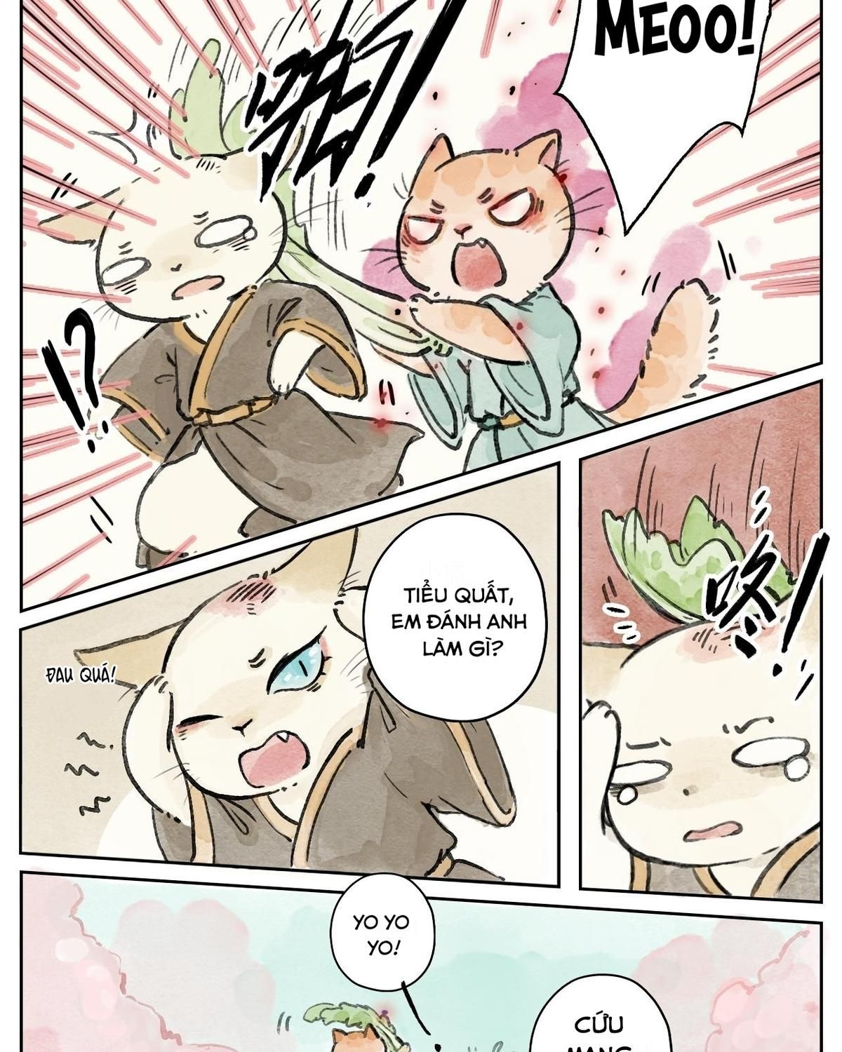 Năm Bạn Mèo Chapter 2 - Trang 2