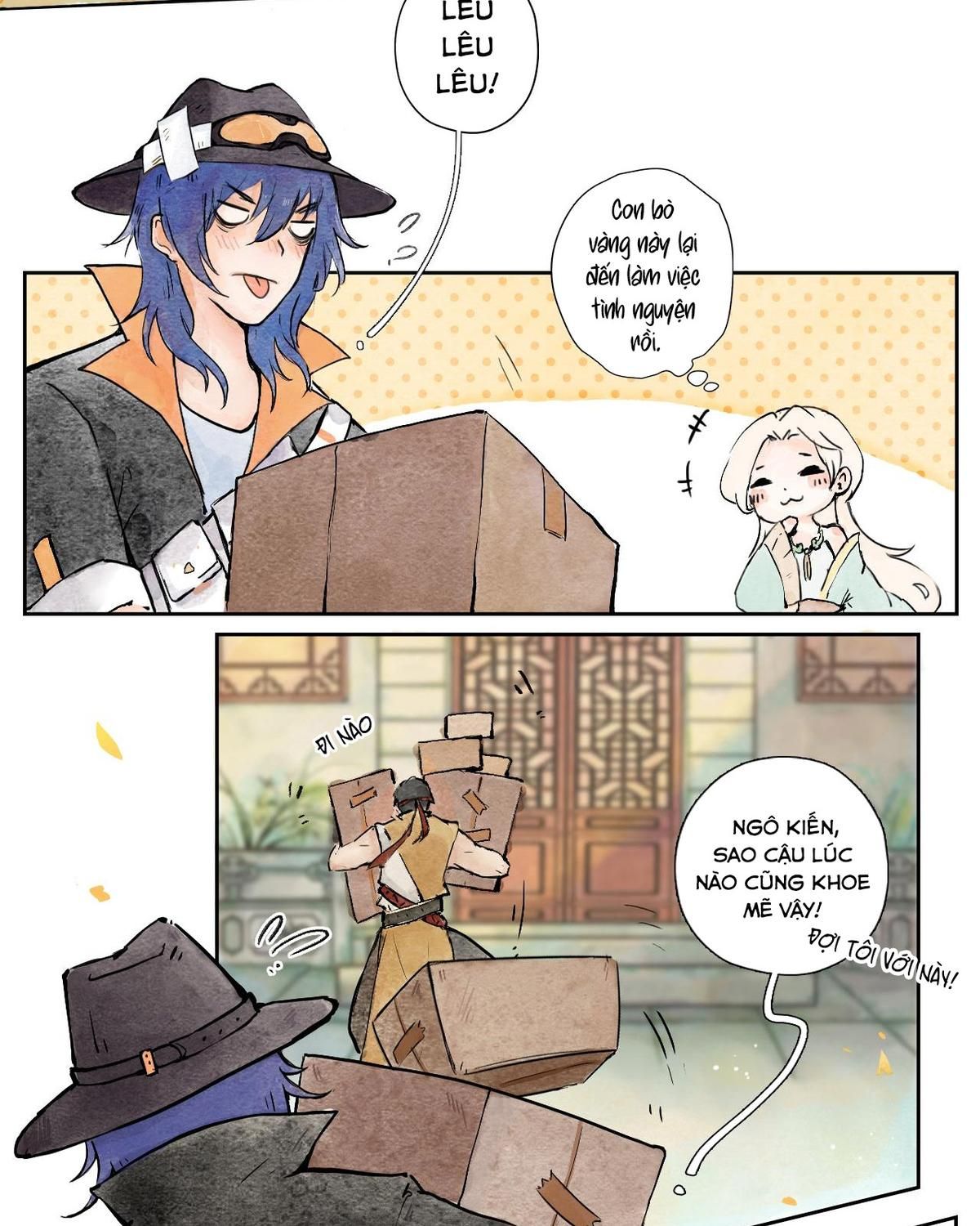 Năm Bạn Mèo Chapter 6 - Trang 2