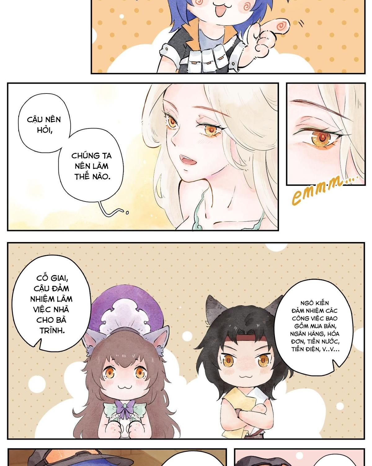 Năm Bạn Mèo Chapter 9 - Trang 2