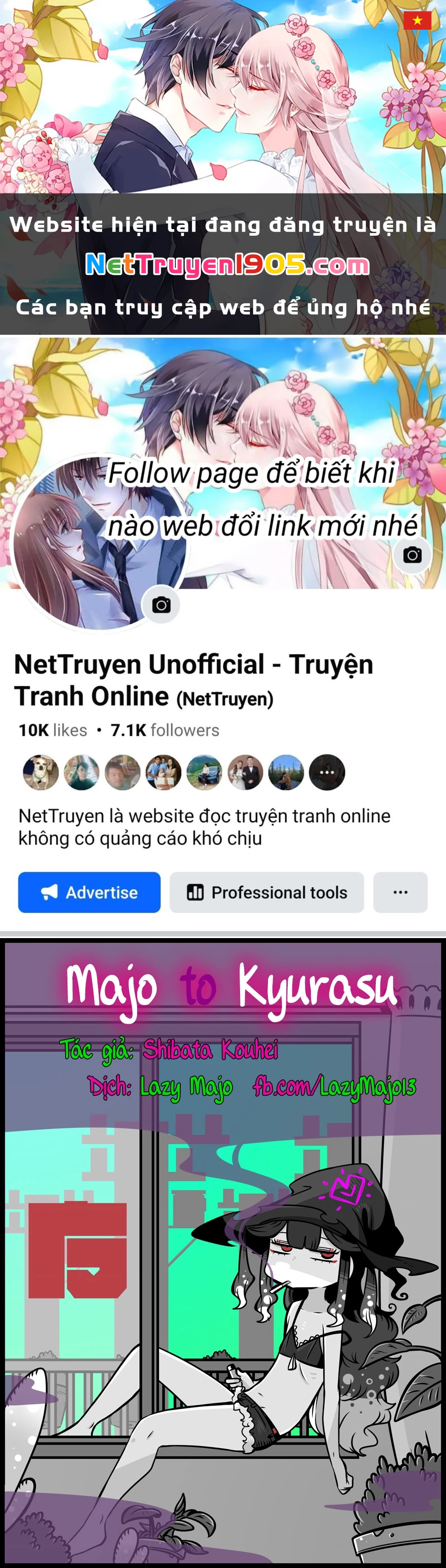 Majo To Kyurasu – Phù Thủy Phê Pha Chapter 4.1 - Trang 2