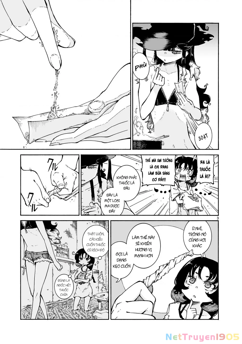 Majo To Kyurasu – Phù Thủy Phê Pha Chapter 4.2 - Trang 2