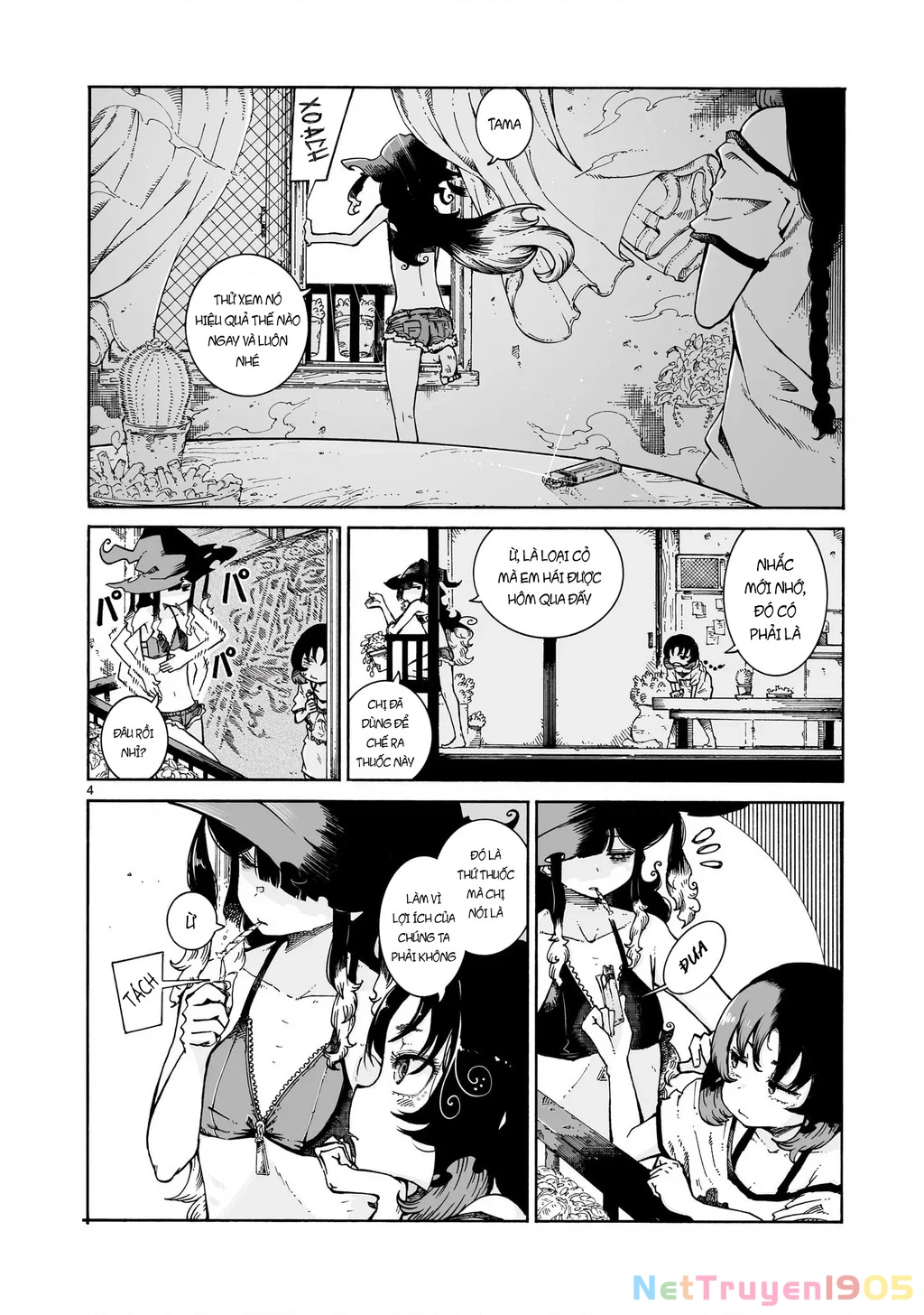 Majo To Kyurasu – Phù Thủy Phê Pha Chapter 4.2 - Trang 2