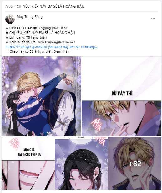 Chị Yêu, Kiếp Này Em Sẽ Là Hoàng Hậu Chapter 88.1 - Trang 2