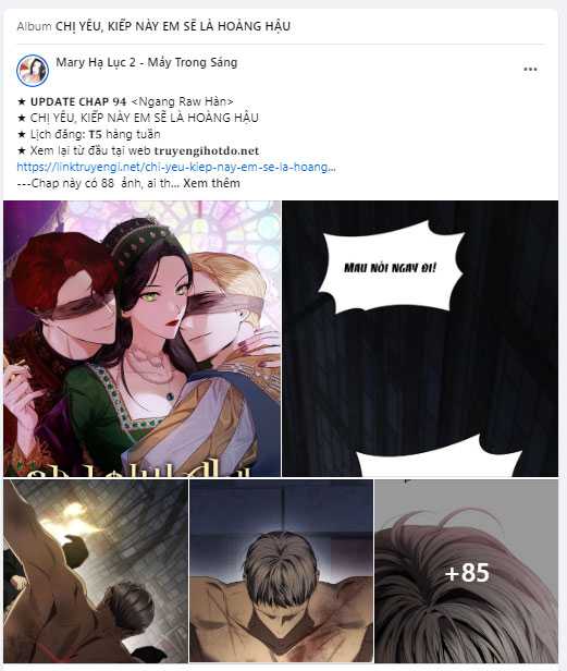 Chị Yêu, Kiếp Này Em Sẽ Là Hoàng Hậu Chapter 94.1 - Trang 2