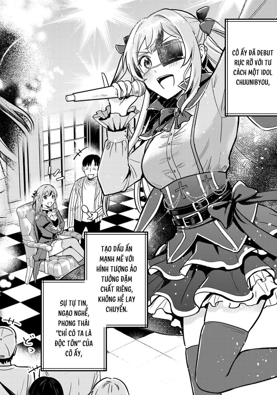 Chỉ Mình Tôi Biết Rằng Cô Lớp Trưởng Thanh Lịch Của Lớp Tôi Từng Là Một Idol Chuunibyou Chapter 1 - Trang 2