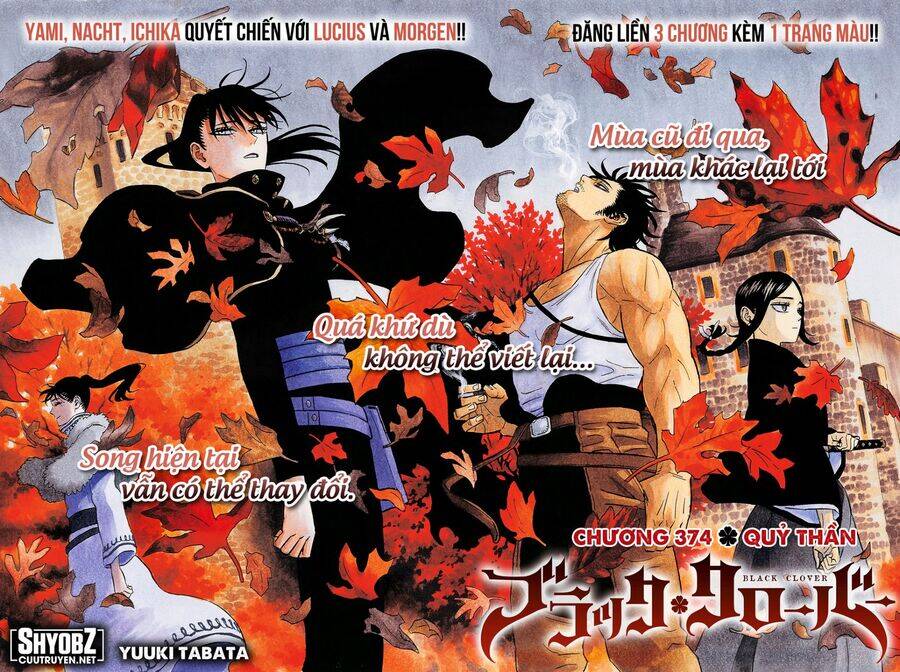 Black Clover – Pháp Sư Không Phép Thuật Chapter 374 - Trang 2