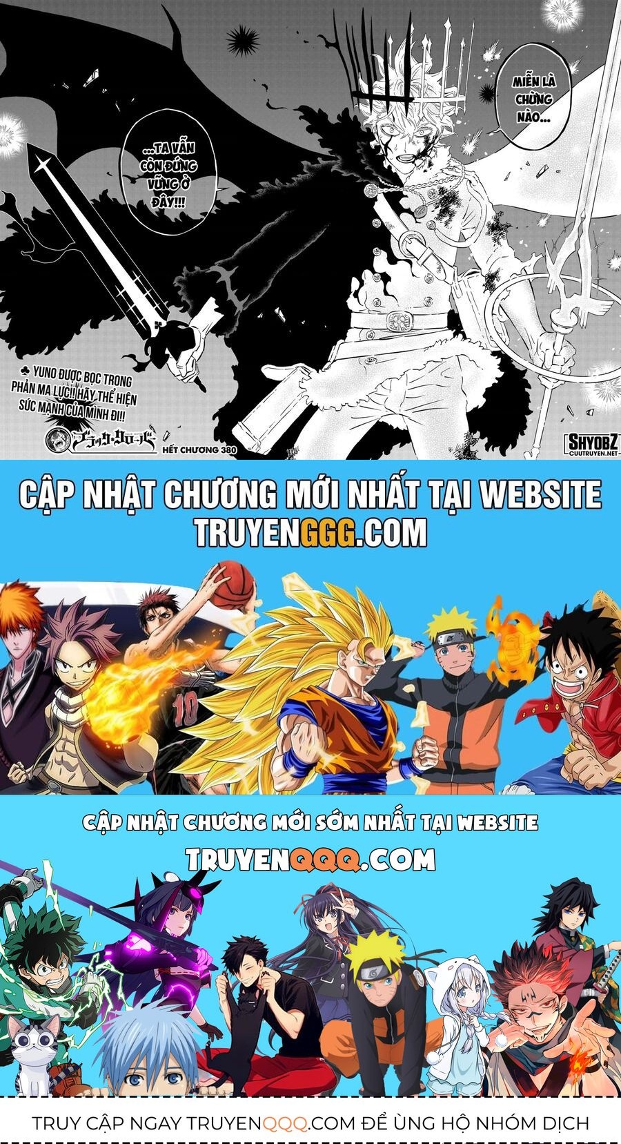 Black Clover – Pháp Sư Không Phép Thuật Chapter 380 - Trang 2