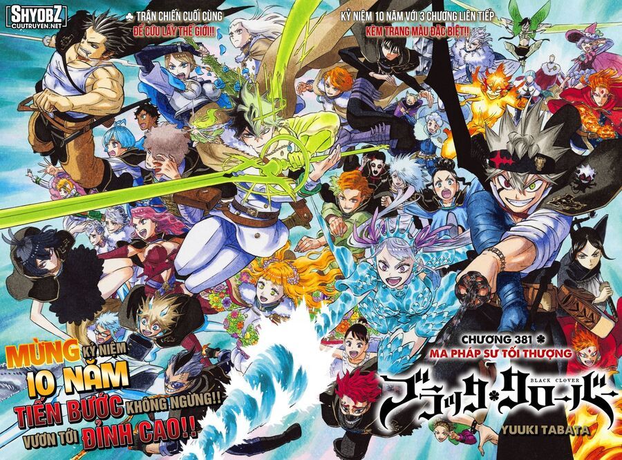 Black Clover – Pháp Sư Không Phép Thuật Chapter 381 - Trang 2