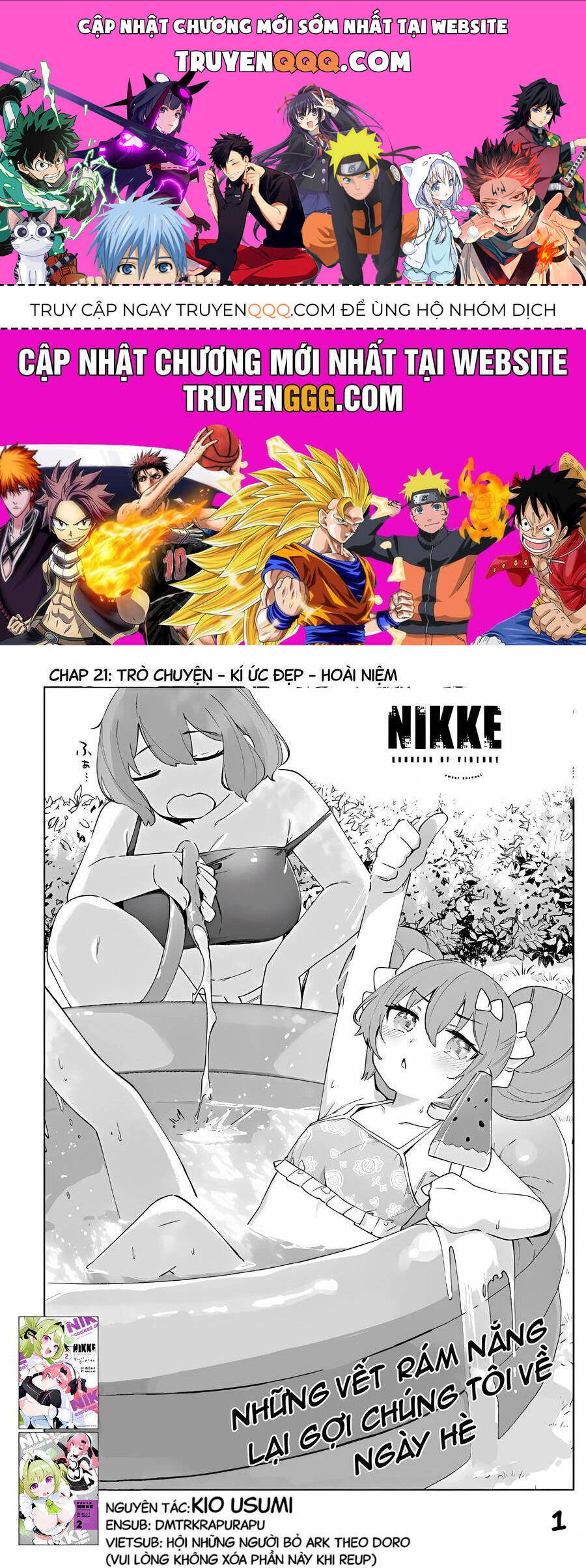 Goddess Of Victory: Nikke Official Four-Panel Comics Chapter 21 - Trang 2