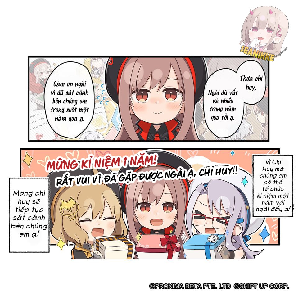 Goddess Of Victory: Nikke Official Four-Panel Comics Chapter 27 - Trang 2