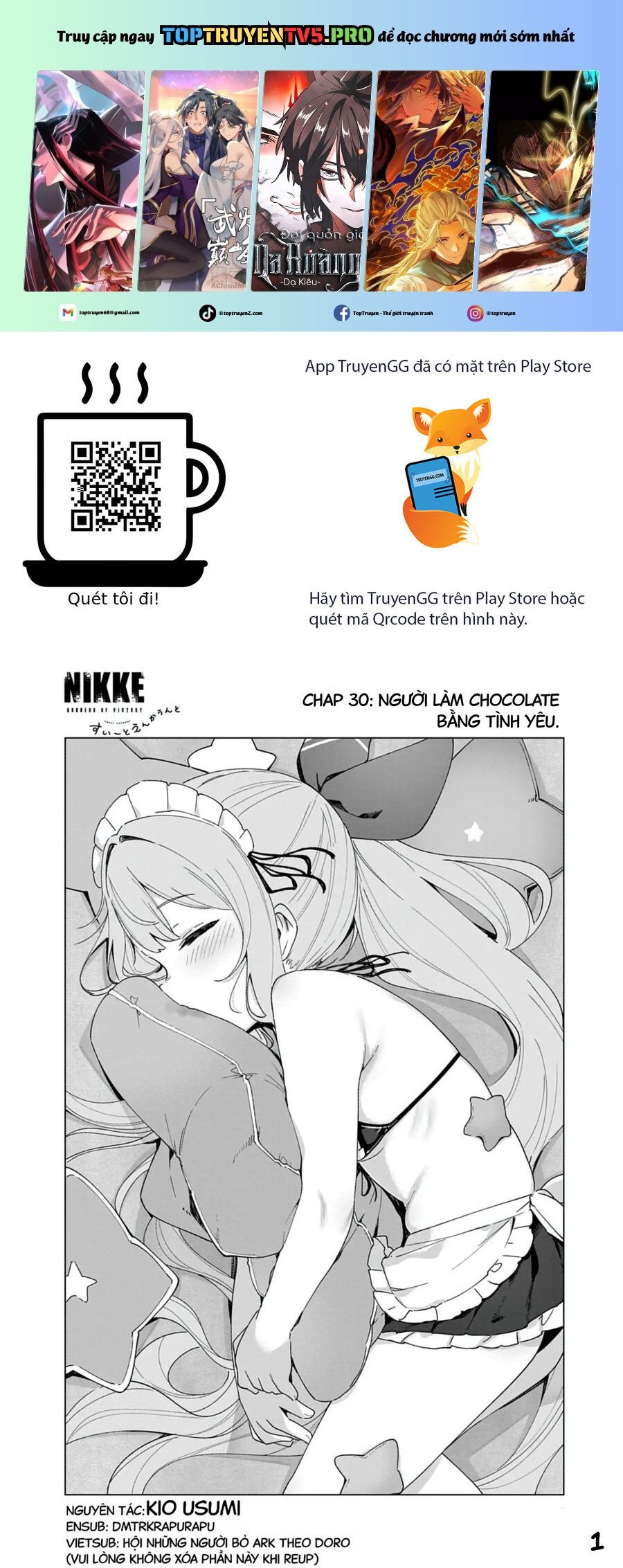 Goddess Of Victory: Nikke Official Four-Panel Comics Chapter 30 - Trang 2