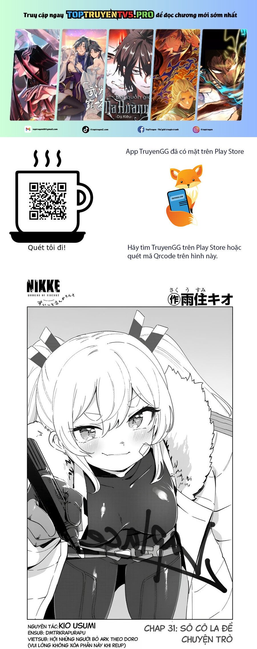 Goddess Of Victory: Nikke Official Four-Panel Comics Chapter 31 - Trang 2