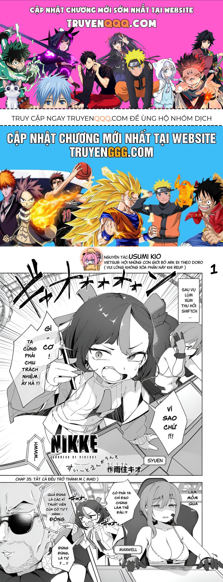 Goddess Of Victory: Nikke Official Four-Panel Comics Chapter 35 - Trang 2