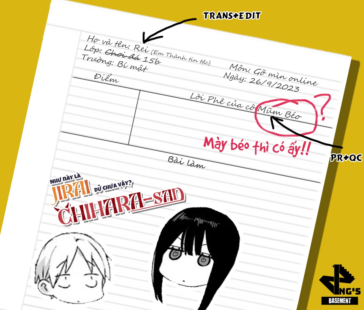 Jirai Nandesuka? Chihara-San Chapter 0 - Trang 2