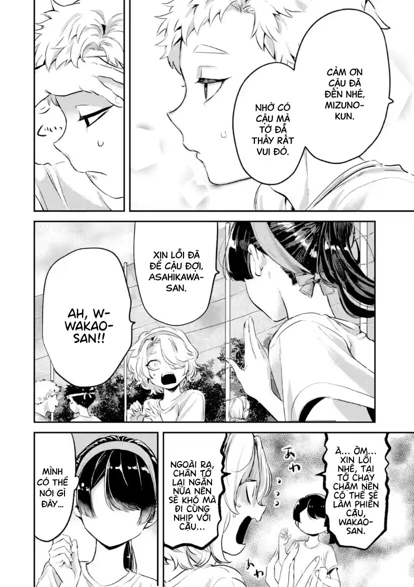 Cô Bạn Wakao-San Bàn Bên Có Vẻ Nhìn Thấy Gương Mặt Của Tôi Nhưng Tôi Thì Không Chapter 14 - Trang 2
