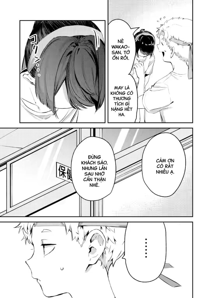 Cô Bạn Wakao-San Bàn Bên Có Vẻ Nhìn Thấy Gương Mặt Của Tôi Nhưng Tôi Thì Không Chapter 16 - Trang 2
