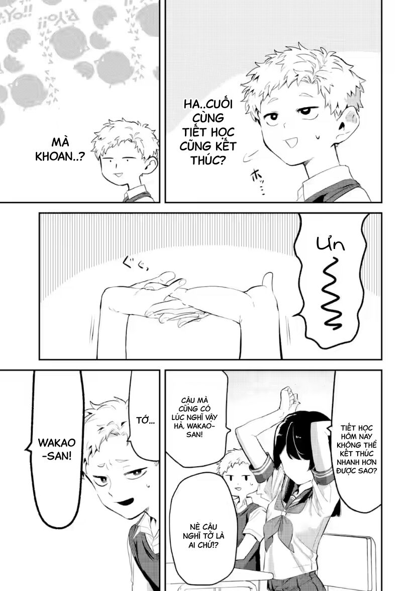 Cô Bạn Wakao-San Bàn Bên Có Vẻ Nhìn Thấy Gương Mặt Của Tôi Nhưng Tôi Thì Không Chapter 17 - Trang 2