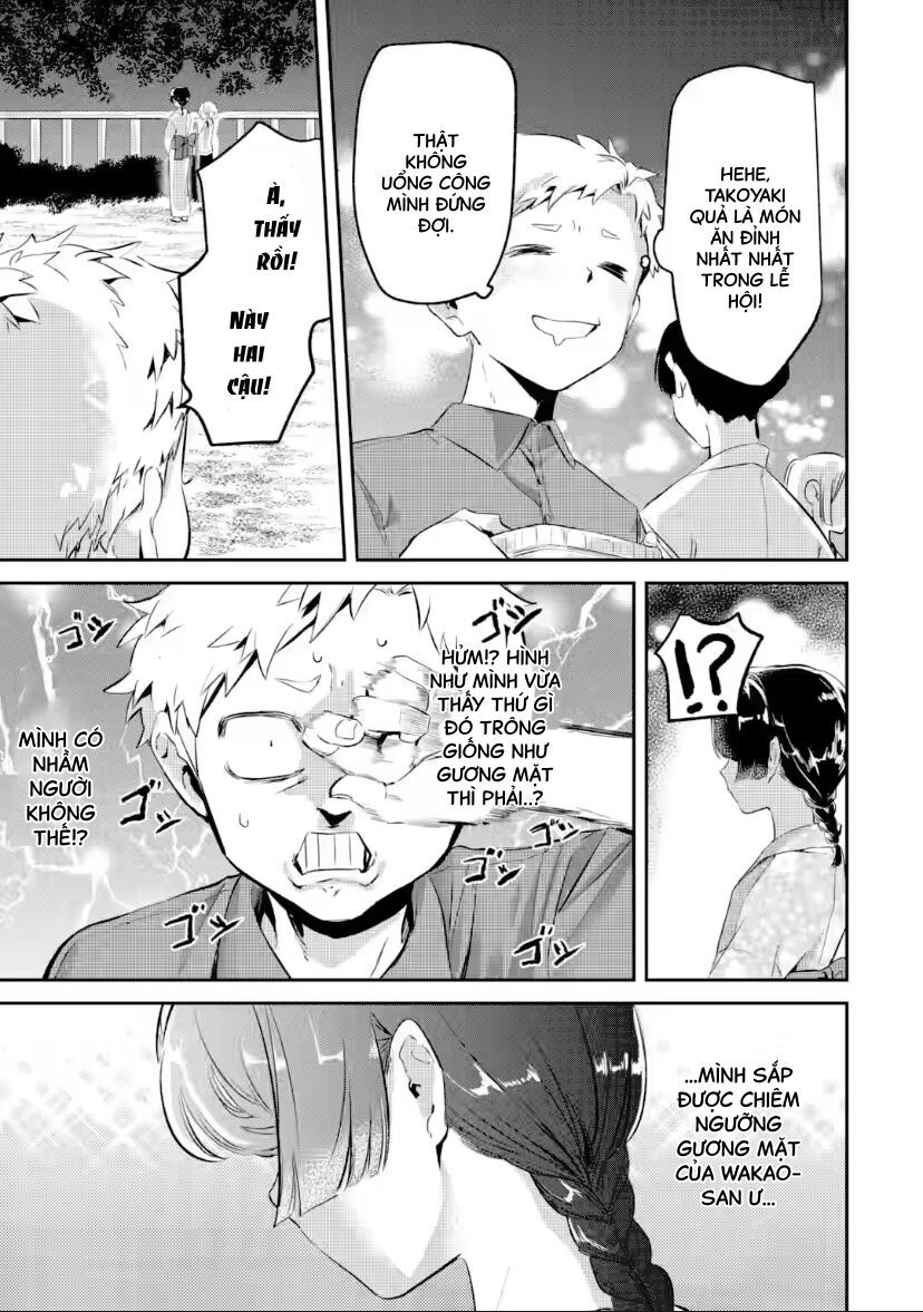 Cô Bạn Wakao-San Bàn Bên Có Vẻ Nhìn Thấy Gương Mặt Của Tôi Nhưng Tôi Thì Không Chapter 19 - Trang 2