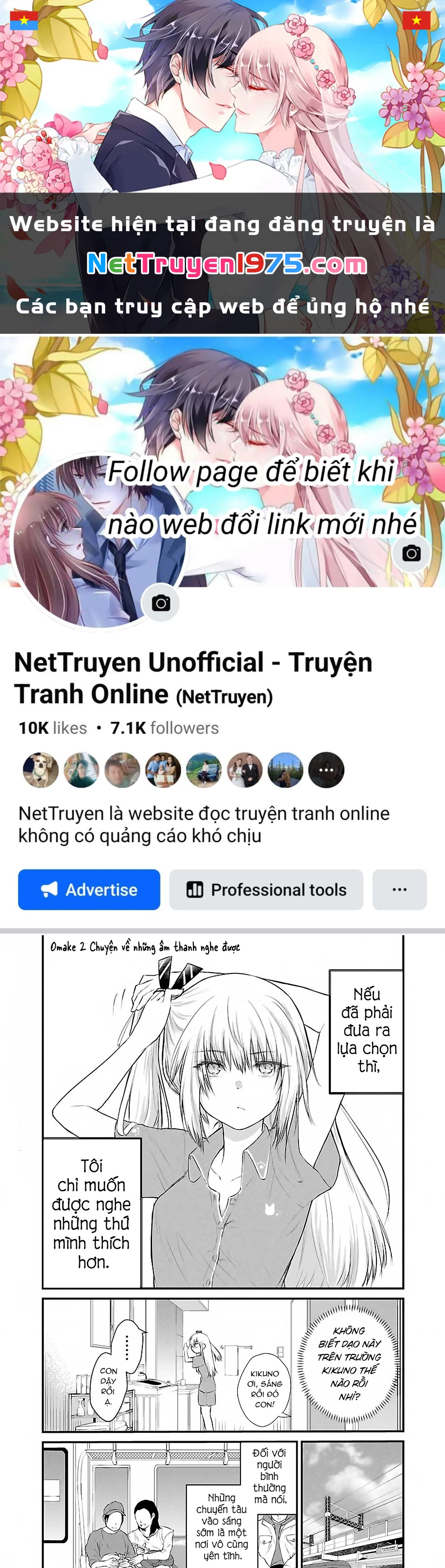 Cô Bạn Bị Mất Đi Giọng Nói Luôn Nghĩ Rằng “Cậu Ấy Dịu Dàng Thật Đấy” Chapter 40.2 - Trang 2