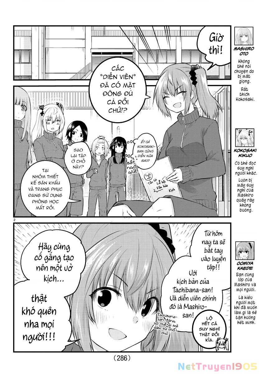 Cô Bạn Bị Mất Đi Giọng Nói Luôn Nghĩ Rằng “Cậu Ấy Dịu Dàng Thật Đấy” Chapter 49 - Trang 2