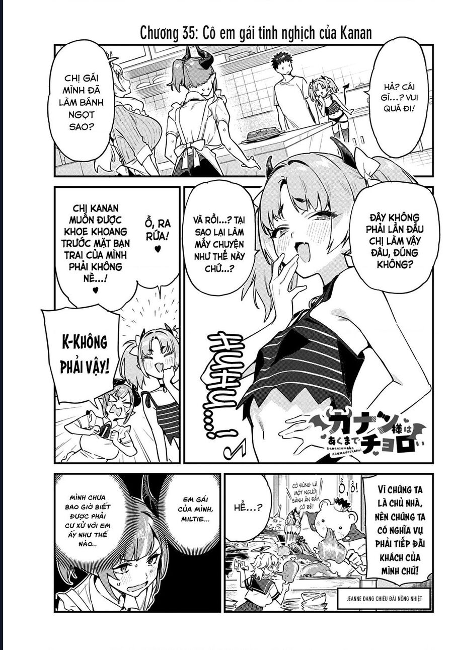 Kanan-Sama Wa Akumade Choroi Chapter 35 - Trang 2