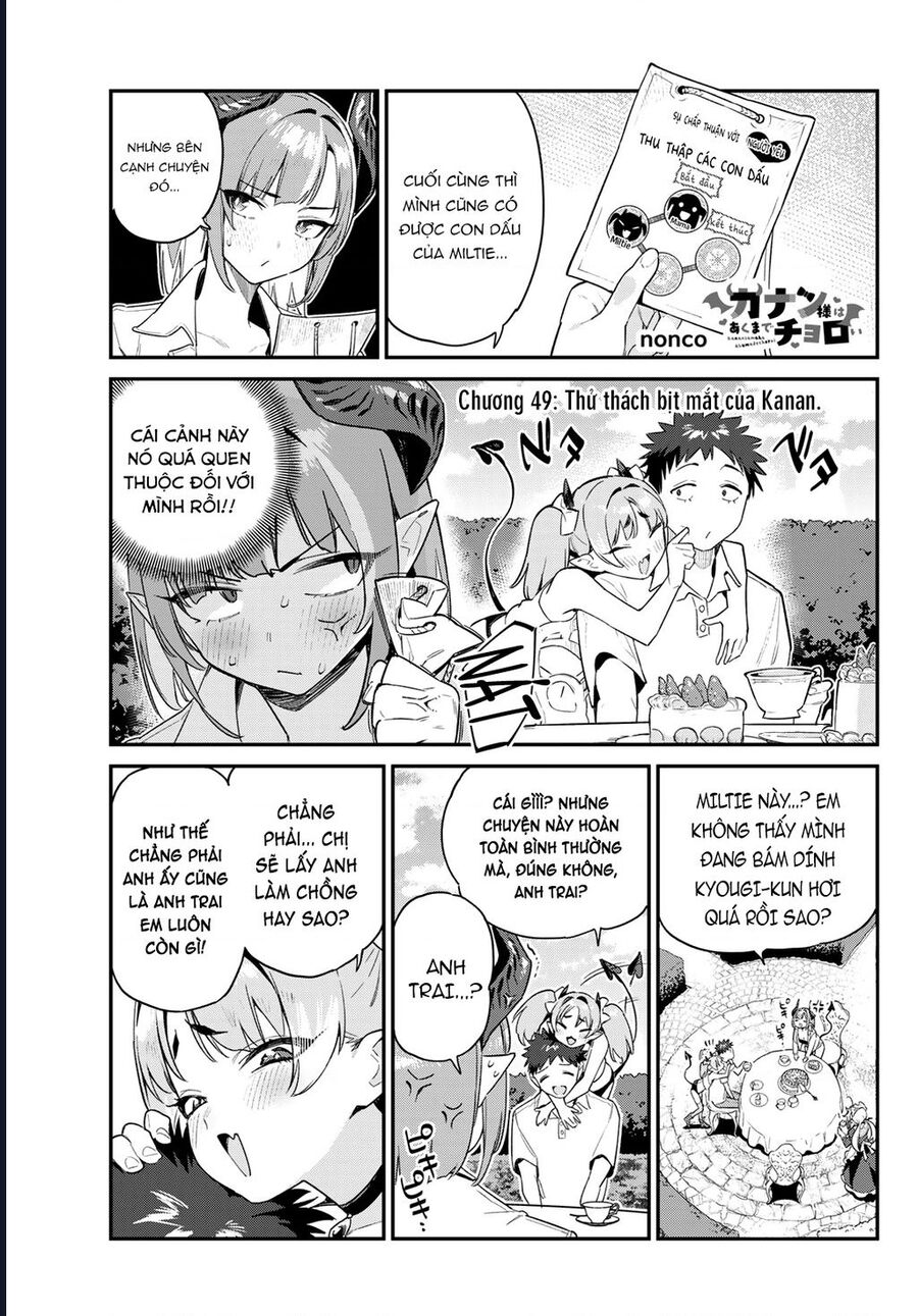 Kanan-Sama Wa Akumade Choroi Chapter 49 - Trang 2