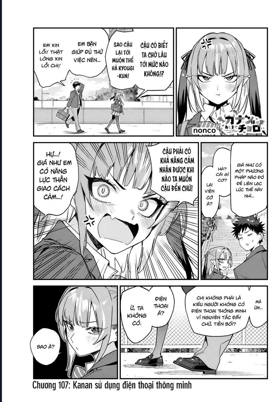 Kanan-Sama Wa Akumade Choroi Chapter 107 - Trang 2