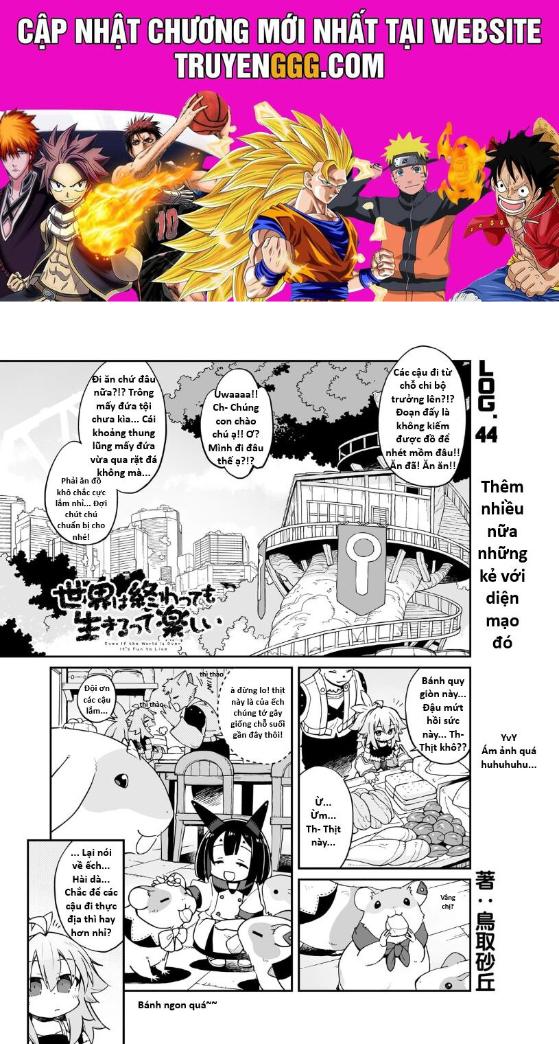 Ngay Cả Khi Hậu Tận Thế, Thật Hạnh Phúc Khi Vẫn Còn Được Sống… (Puchimasu Miếu) Chapter 44.1 - Trang 2