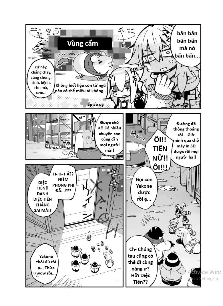 Ngay Cả Khi Hậu Tận Thế, Thật Hạnh Phúc Khi Vẫn Còn Được Sống… (Puchimasu Miếu) Chapter 46.1 - Trang 2