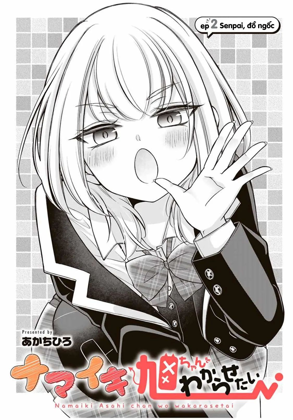 Namaiki Asahi-Chan Wo Wakarasetai Chapter 2 - Trang 2