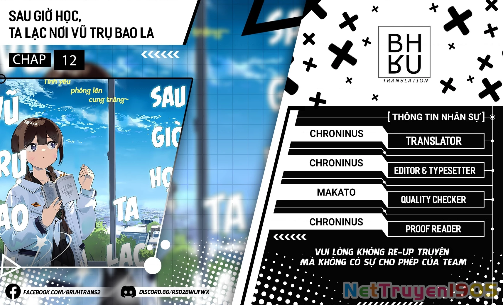 Houkago, Bokura Wa Uchuu Ni Mado Chapter 12 - Trang 2