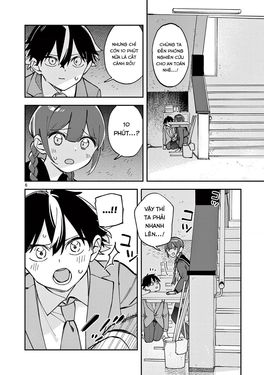 Houkago, Bokura Wa Uchuu Ni Mado Chapter 14 - Trang 2