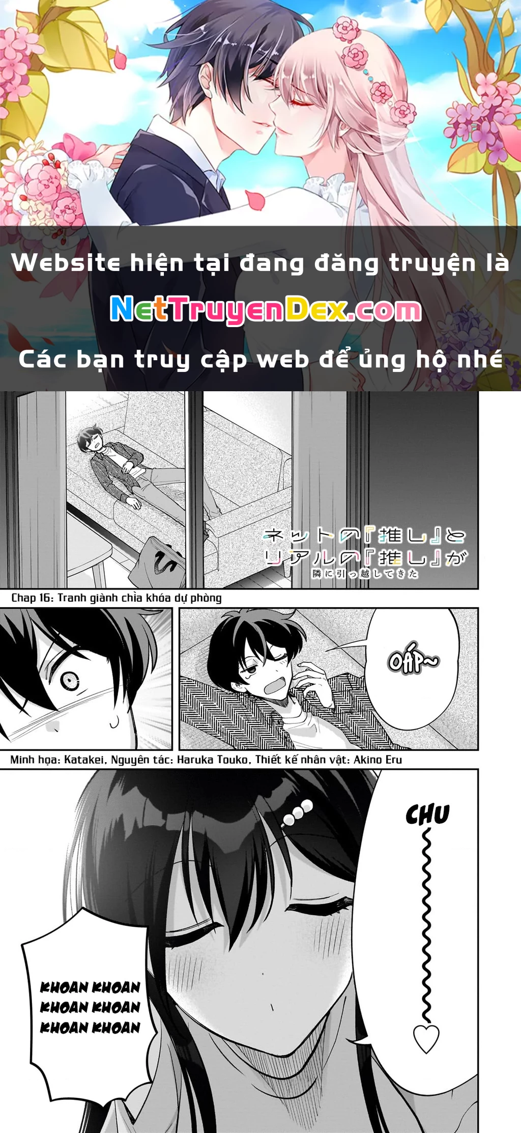 Net No “Oshi” To Real No “Oshi” Ga Tonari Ni Hikkoshite Kita Chapter 16 - Trang 2