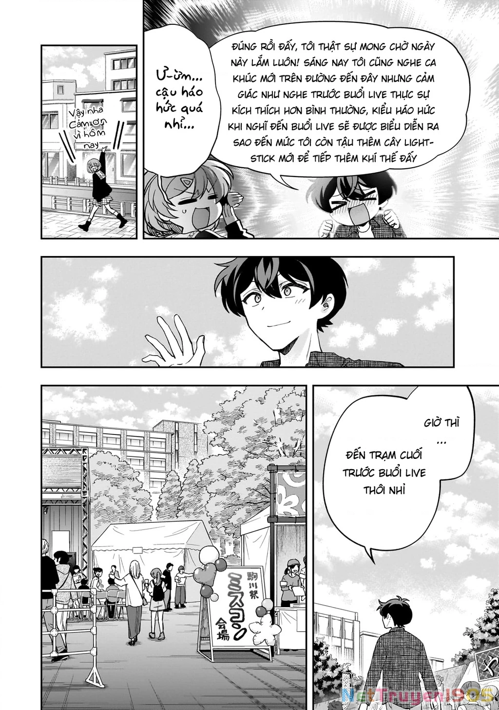 Net No “Oshi” To Real No “Oshi” Ga Tonari Ni Hikkoshite Kita Chapter 22 - Trang 2