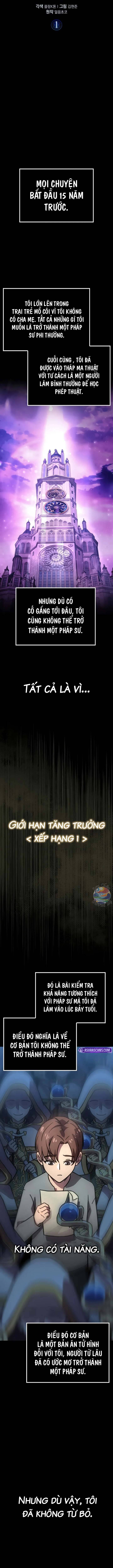 Pháp Sư Thiên Tài Đột Phá Vô Cực Chapter 1 - Trang 2