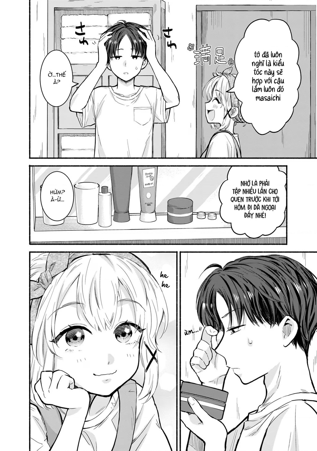 Nee, Mou Isso Tsukiacchau? Osananajimi No Bishoujo Ni Tanomarete, Camo Kareshi Hajimemashita Chapter 18 - Trang 2