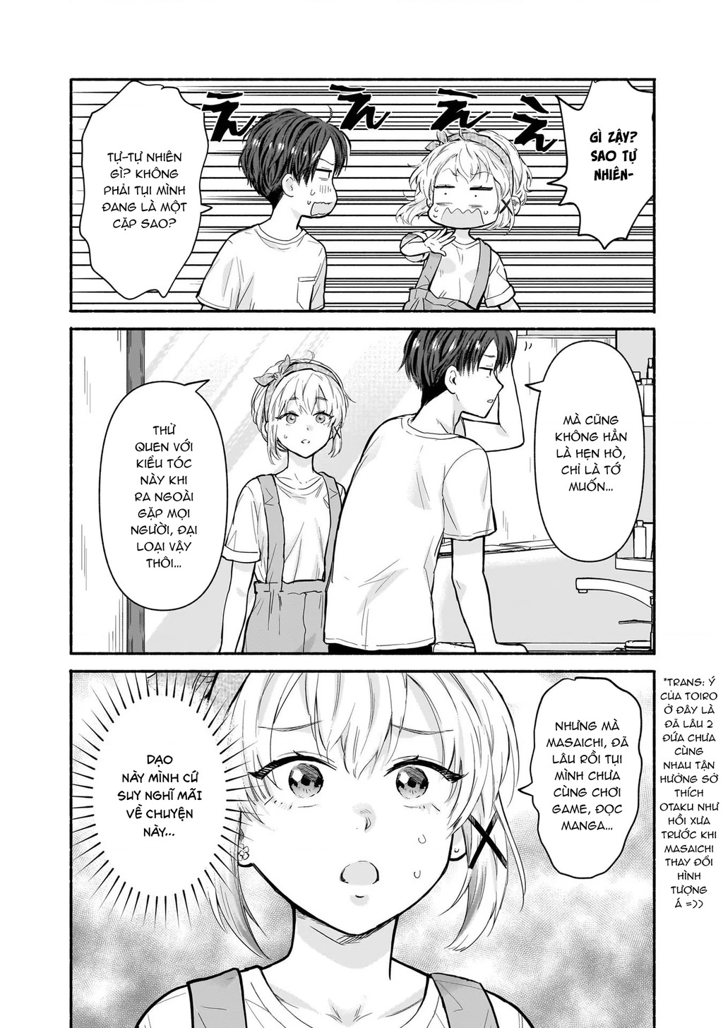 Nee, Mou Isso Tsukiacchau? Osananajimi No Bishoujo Ni Tanomarete, Camo Kareshi Hajimemashita Chapter 18 - Trang 2