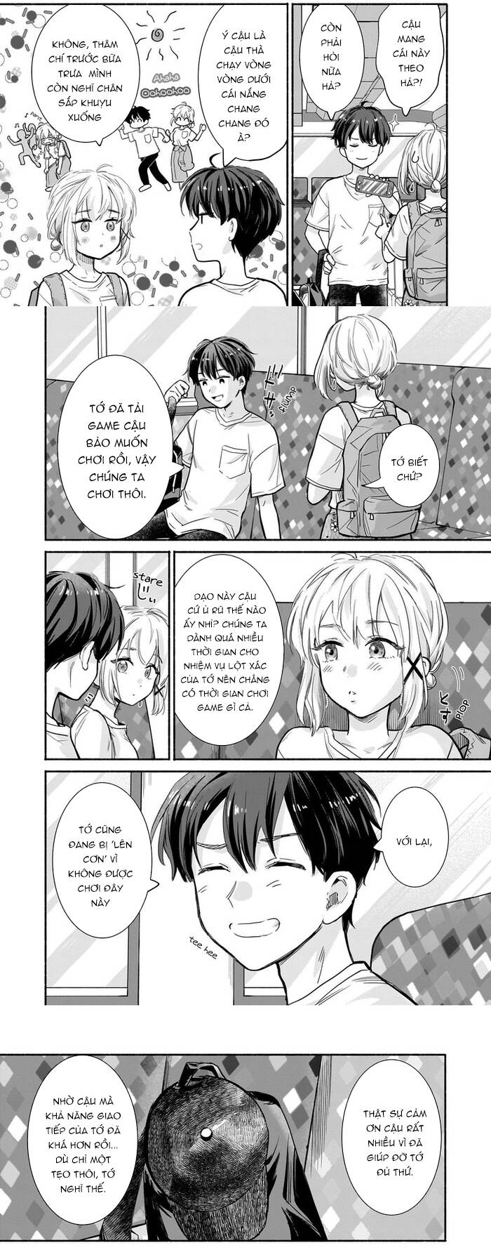 Nee, Mou Isso Tsukiacchau? Osananajimi No Bishoujo Ni Tanomarete, Camo Kareshi Hajimemashita Chapter 22 - Trang 2