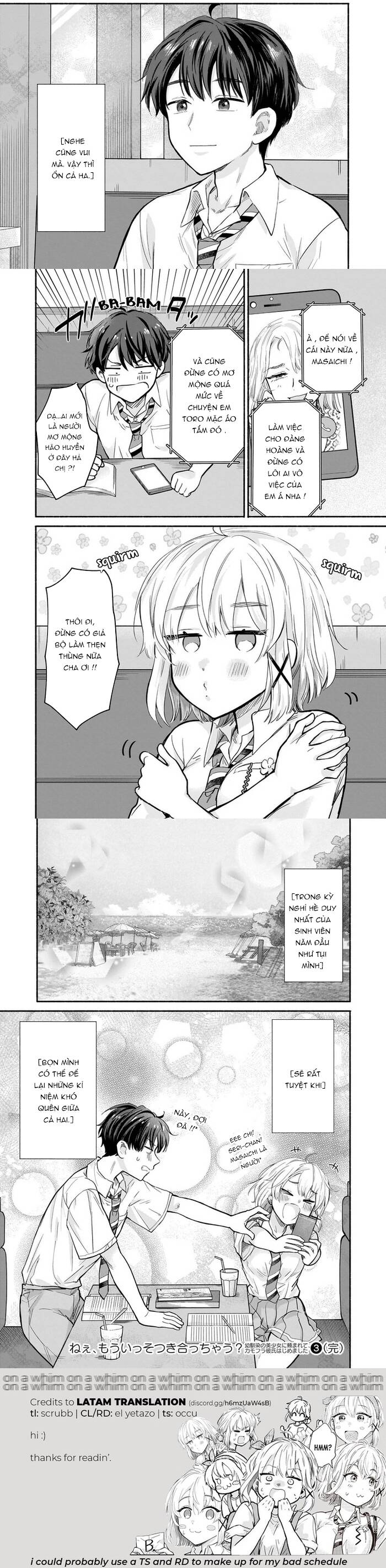 Nee, Mou Isso Tsukiacchau? Osananajimi No Bishoujo Ni Tanomarete, Camo Kareshi Hajimemashita Chapter 23 - Trang 2