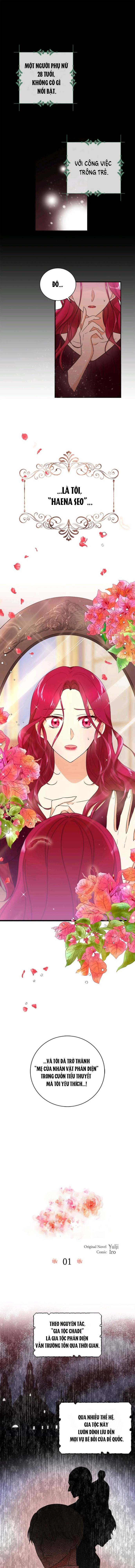 Tôi Đã Trở Thành Mẹ Của Nhân Vật Phản Diện Chapter 1 - Trang 2