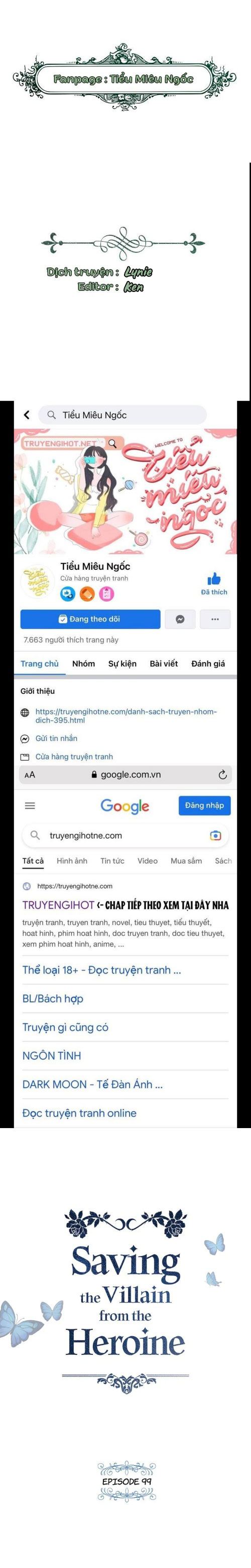 Cứu Vớt Nhân Vật Phản Diện Bị Nữ Chính Ruồng Bỏ Chapter 99 - Trang 2