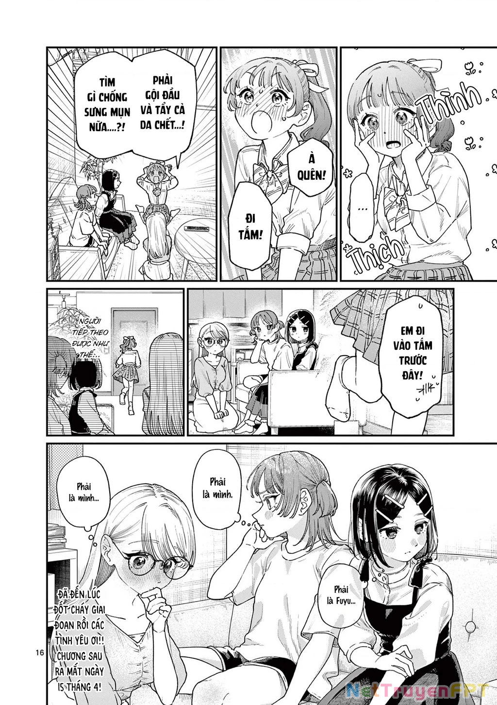 Tình Yêu Màu Lam Nhà Wakaba Chapter 16 - Trang 2