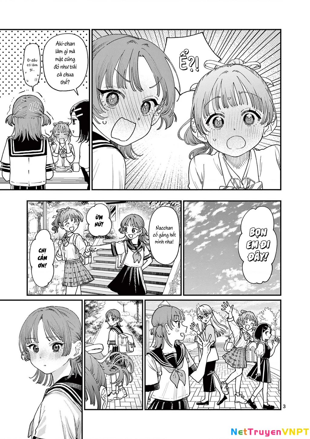 Tình Yêu Màu Lam Nhà Wakaba Chapter 17 - Trang 2